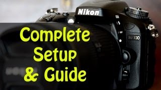 D7100 Quick Set up Quick amp full overview [upl. by Ellehsim]