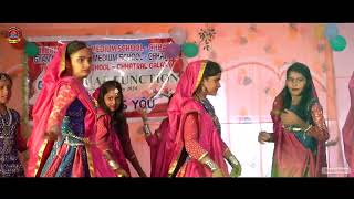 Banni Tharo Chand So Mukhdo  Rajasthani song School Dance  Annual function 2024 [upl. by Sherer]