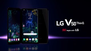 5G Introduction LG V50 ThinQ amp LG Dual Screen [upl. by Falconer]