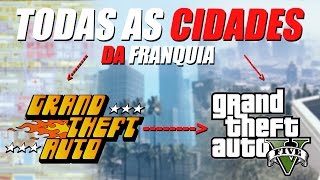 TODAS AS CIDADES DO UNIVERSO GTA [upl. by Berger89]