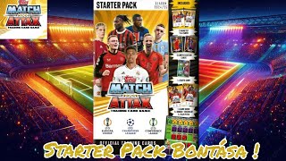 Topps Match Attax 2425 Starter Pack bontása [upl. by Mharba532]