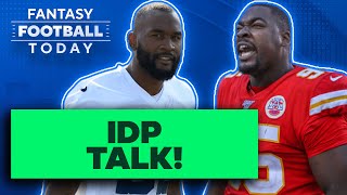 Individual Defensive Players IDP Strategy Sleepers amp Stashes  2023 Fantasy Football Advice [upl. by Nolrev]