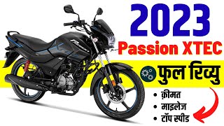 2023 Hero Passion Pro Xtec Review  hero passion xtec price 2023mileagetop speedfeaturesspecs [upl. by Oisangi419]