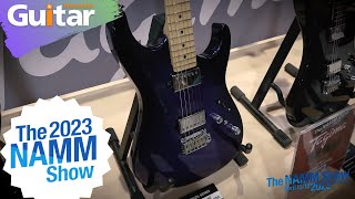 TAGIMA GUITARS BOOTH WALKTHROUGH  NAMM 2023 [upl. by Idnir]