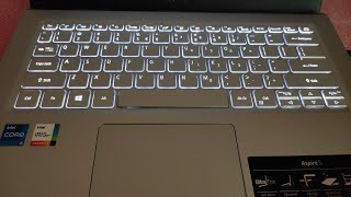 ACER ASPIRE 5 i5 11th gen Backlit keyboard [upl. by Kernan483]