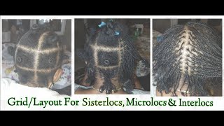 How To DIY Sisterlocks  Microlocks amp Interlocs  Grid for Microlocs  Sisterlocs installation pt1 [upl. by Hershell]