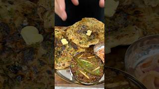 Amritsari Kulcha ASMR Cooking  shorts food cooking asmr recipe indianasmrworld streetfood [upl. by Mercedes]