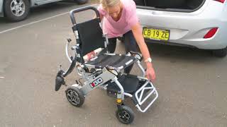 iGO Folding Power Wheelchair [upl. by Nirat]