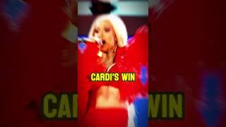 Cardi B Makes Grammy History First Female Rapper to Win Best Rap Album [upl. by Airret]