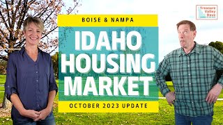 Boise amp Nampa Idaho Housing Market Update  October 2023 [upl. by Noemis899]