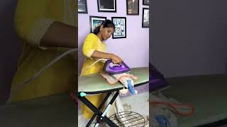 Grand Wedding Saree Pre Pleating sareeboxfolding saree sareeprepleating fashion [upl. by Laird]