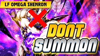 Watch this before Summoning on LF OMEGA SHENRON in DB Legends [upl. by Ches]