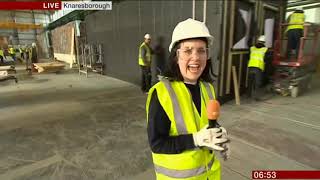 BBC Breakfast ilke Homes and Places for People announce the largest ever modular housing deal [upl. by Ahsimed]