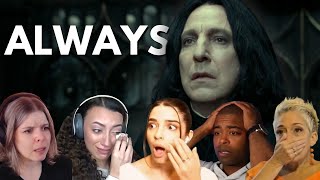 Fans Reaction to SNAPES MEMORIES  Harry Potter and the Deathly Hallows Part 2 Reaction [upl. by Nitsa512]