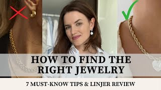 How to Choose the Right Everyday Luxury Jewelry  Linjer Jewelry Review [upl. by Lilias]