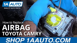 How to Replace Airbag 9701 Toyota Camry [upl. by Emmalyn285]