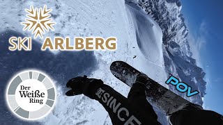 Arlberg POV Snowboard Cruise [upl. by Ajoop]