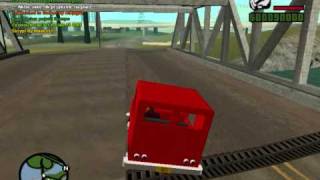 GTA San Andreas Postman Pats vans first test drive [upl. by Folger]