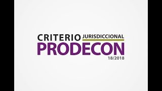 Prodecon Informa Criterio Jurisdiccional 182018 Domicilio Fiscal [upl. by Yolane]