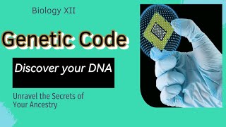 Genetic code  Biology XII foryou viralvideo trending [upl. by Berard]