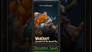 CSW  Demolition Squad Voice Lines shorts worldofwarcraft wc2reforged warcraft [upl. by Refeinnej]