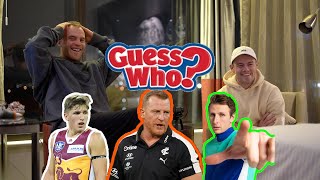 AFL Guess Who With Tom Mitchell amp Lachie Neale [upl. by Ynamad]