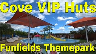 Funfields Themepark Birdy Cove VIP Huts Area [upl. by Arebma]