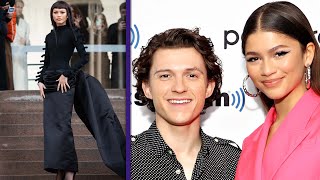 Tom Holland Is Zendayas BIGGEST FAN at Paris Fashion Week [upl. by Ttezzil808]