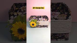 DIY Storage box  DIY Storage Organiser  Craft Explosion shorts youtubeshorts [upl. by Einafit]