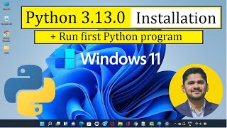 How to install Python 3130 on Windows 11 [upl. by Ymmik]