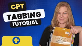 How to Tab Your CPT Book  Medical Coding Tabbing Walkthrough [upl. by Lorry406]