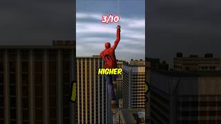 Which SpiderMan Game Offers the Best Web Swinging videogames spiderman spiderman2ps5 [upl. by Cinelli]