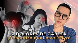 ¿Sufres de dolor de cabeza Descubre si es migraña cefalea tensional o en racimos  Dr William G [upl. by Leirraj786]