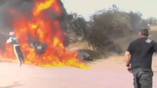 Baja 1000 Fire 2012 [upl. by Leynwad]