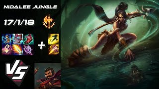 JUNGLE Nidalee vs Graves  EU Challenger Patch 1421 [upl. by Appleby]