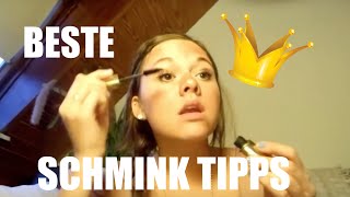 Die BESTEN Schmink Tipps  Vorsicht  Tutorial  Yvonne Pfe [upl. by Anerat857]