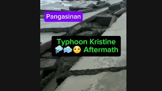 Typhoon KristinequotTramiquot Damage  Hagupit ng Bagyong Kristine sa Pangasinan at Batangas  Philippines [upl. by Trever]