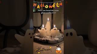 🎃Unleash the Enchantment of Halloween with Our Ghostly Aroma Candles [upl. by Ilario]