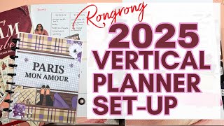 2025 Rongrong Planner SetUp  Chloetry Plans [upl. by Akihsay]