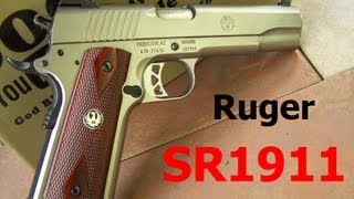 Ruger SR1911 45acp [upl. by Ocsic]