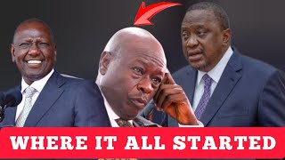 UHURUS LAST WORDS TO RIGATHI GACHAGUA AND WILLIAM RUTO HAUNTING THEM NOW [upl. by Enened]