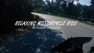 Chill relaxing motorcycle ride  No Talking Just Riding  Meghalaya [upl. by Aramenta]