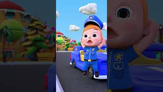 Baby Police Officer Song shorts kidssong PIBLittleSong babysongs [upl. by Itsrik466]