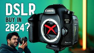 DSLR vs Mirrorless Camera in 2024  Watch this Before you Buy a Camera [upl. by Haggi]