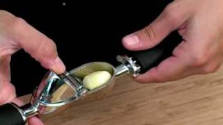 Cooking Tips  How to Press Garlic [upl. by Arayk]