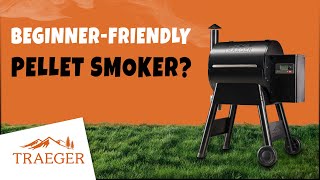 Traeger Pro 575 Pellet Smoker A Complete Setup and Review [upl. by Mott185]