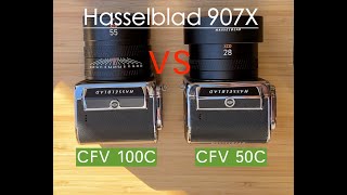 Hasselblad 907X  CFV 100C vs 50C Modular Medium Format Camera [upl. by Alat]