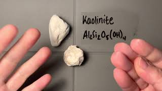 Minerals  Phyllosilicates  Kaolinite [upl. by Marissa]