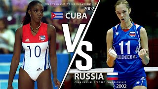 Very 🔥HOT🔥 Match  Cuba vs Russia  World Championship 2002  Highlights [upl. by Dall977]