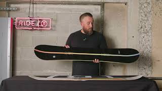 2324 RIDE HEARTBREAKER  COMPACT Snowboard Overview [upl. by Manheim]